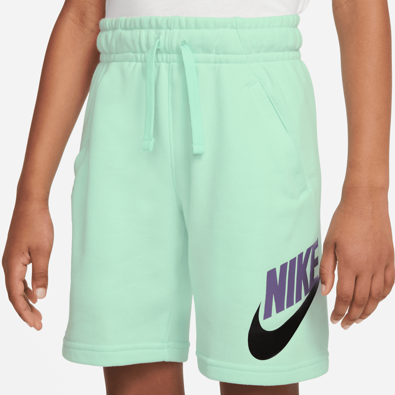 Nike NSW Club HBR Shorts Image 1 of 4. Tap to open photo gallery.