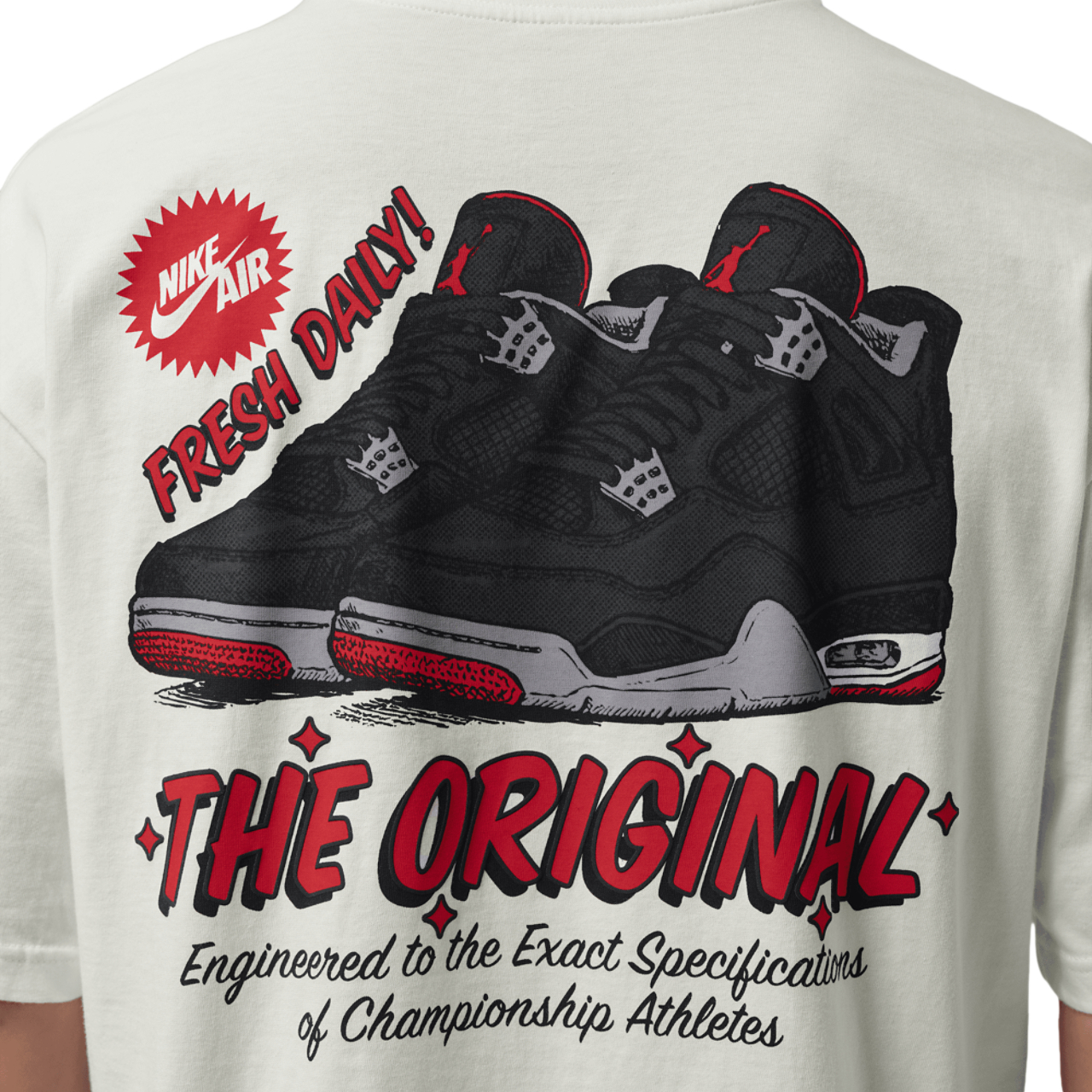 Jordan 1991 Air Jordan 4 Boxy T-Shirt - Men's | Foot Locker