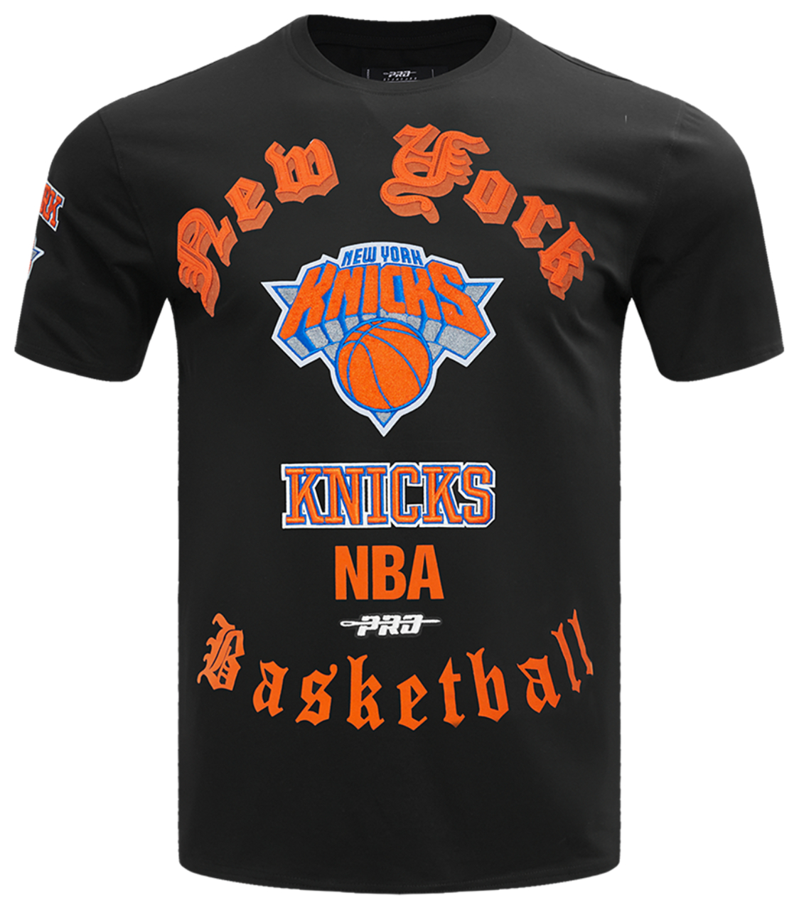 Pro Standard KNICKS OLD ENGLISH SJ TEE Image 1 of 6. Tap to open photo gallery.