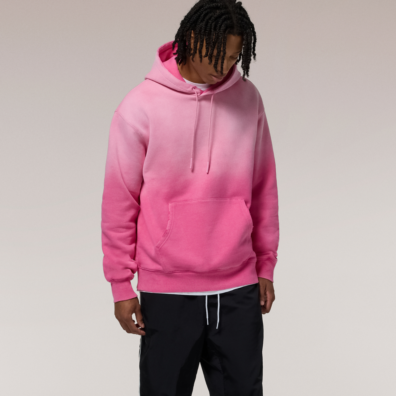 LCKR Flagship Distressed Fleece Hoodie Image 1 of 7. Tap to open photo gallery.