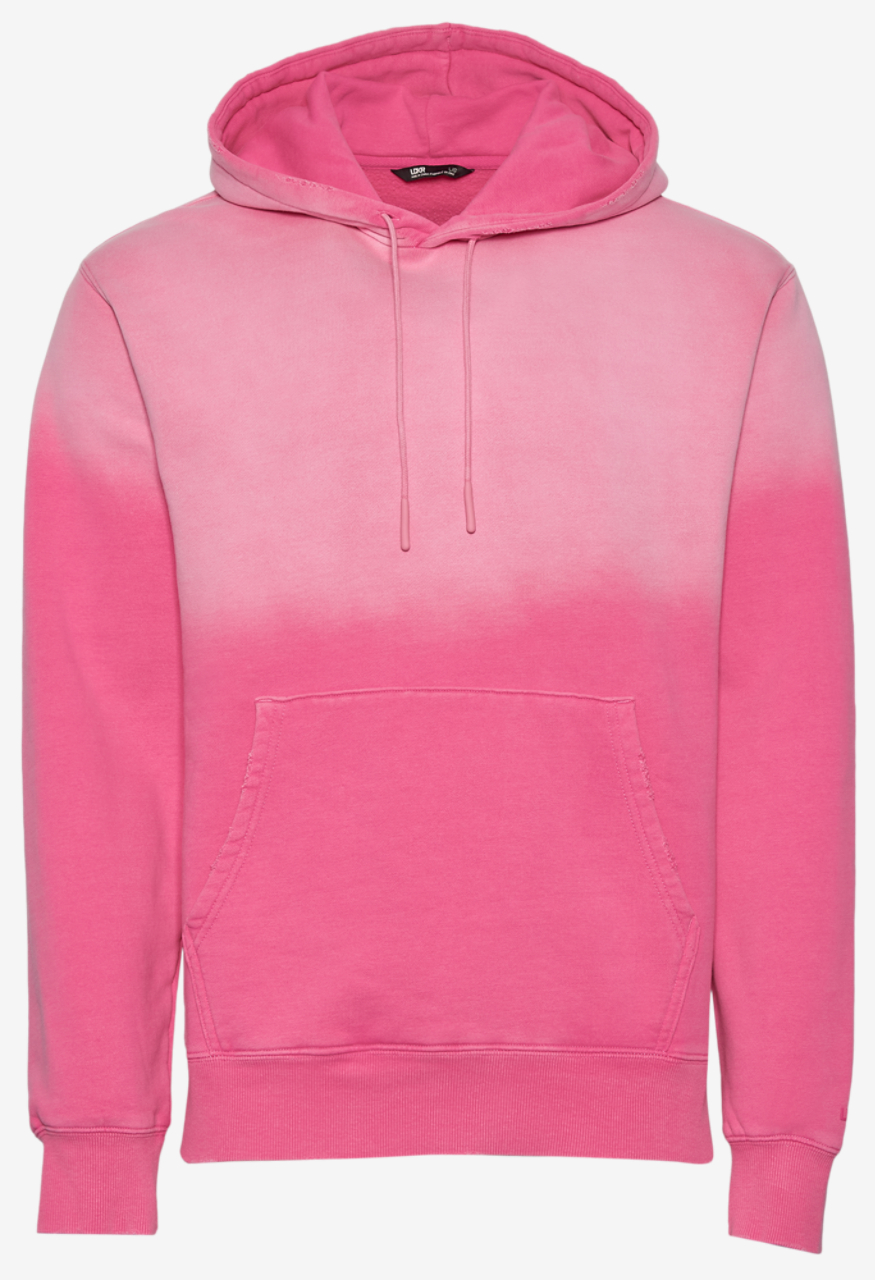 LCKR Flagship Distressed Fleece Hoodie Image 6 of 7. Tap to open photo gallery.