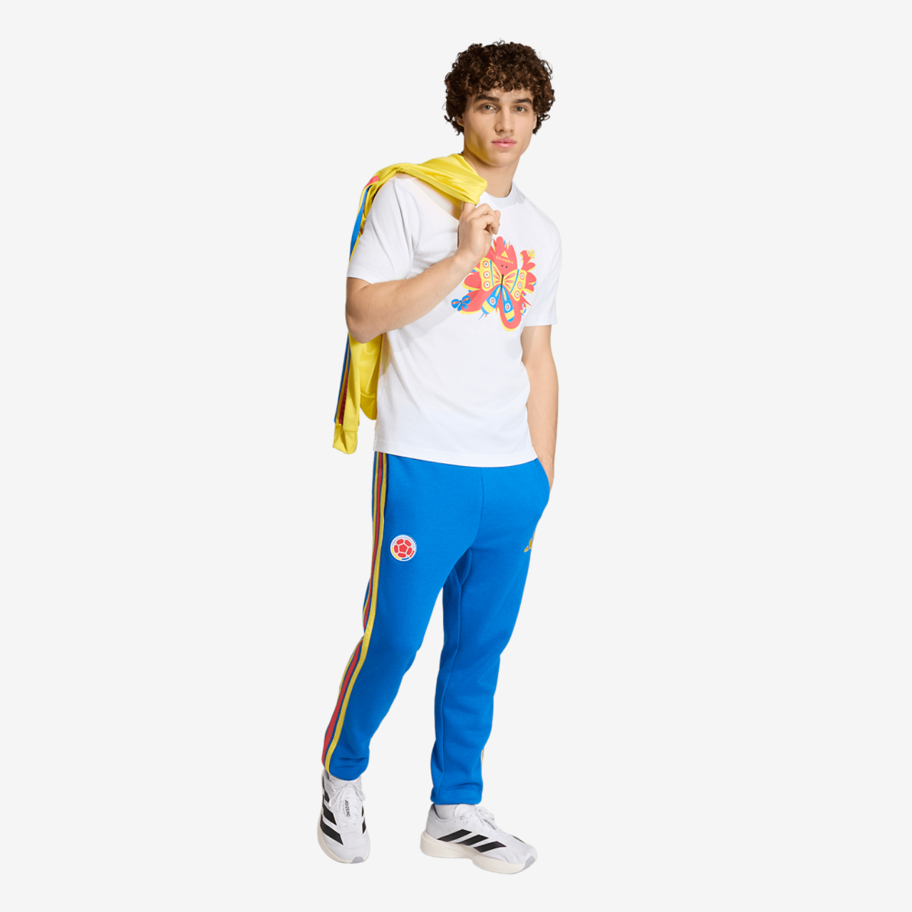 adidas Colombia DNA T-Shirt Image 5 of 6. Tap to open photo gallery.