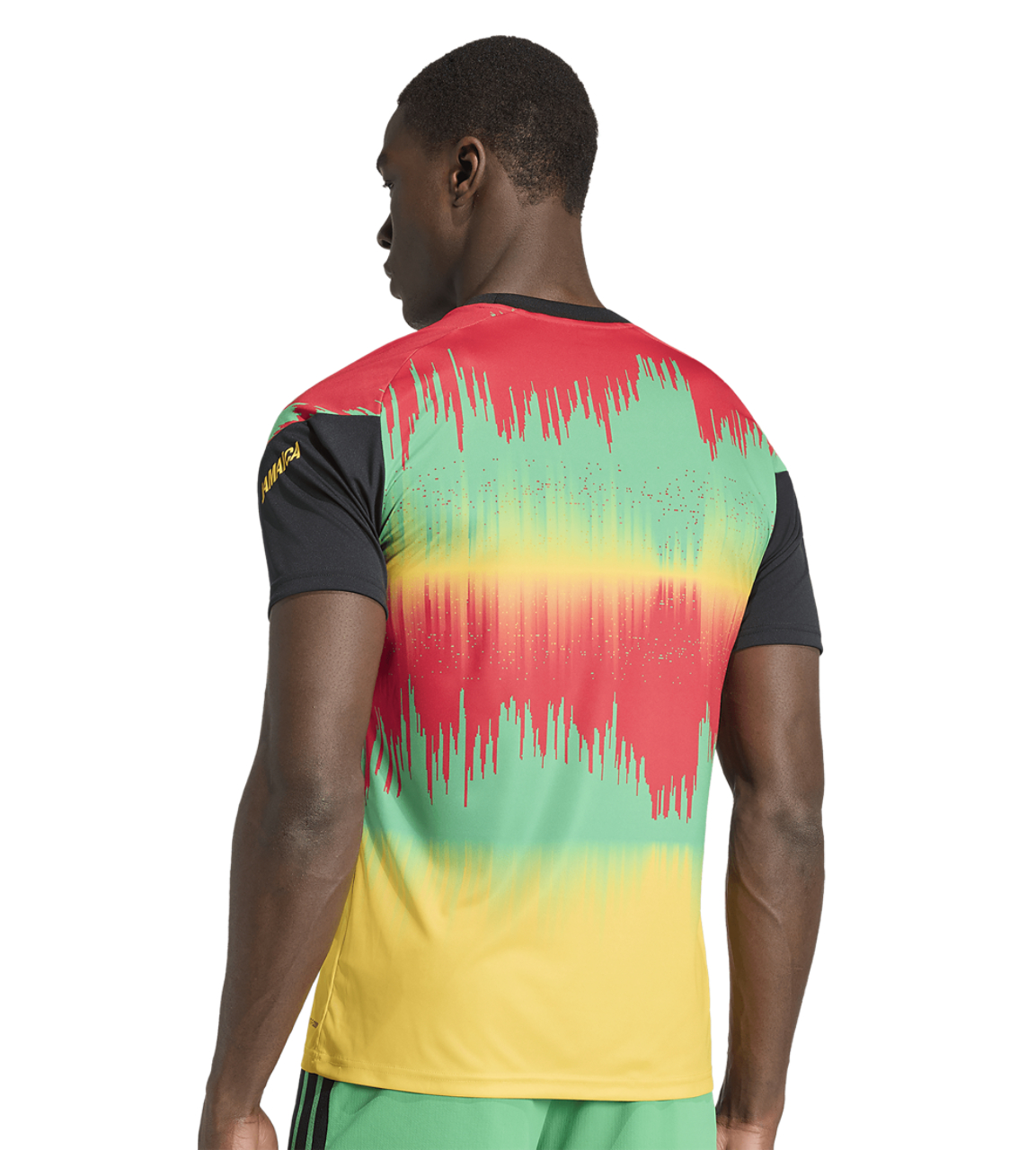 adidas Jamaica Pre Match Jersey Image 2 of 8. Tap to open photo gallery.