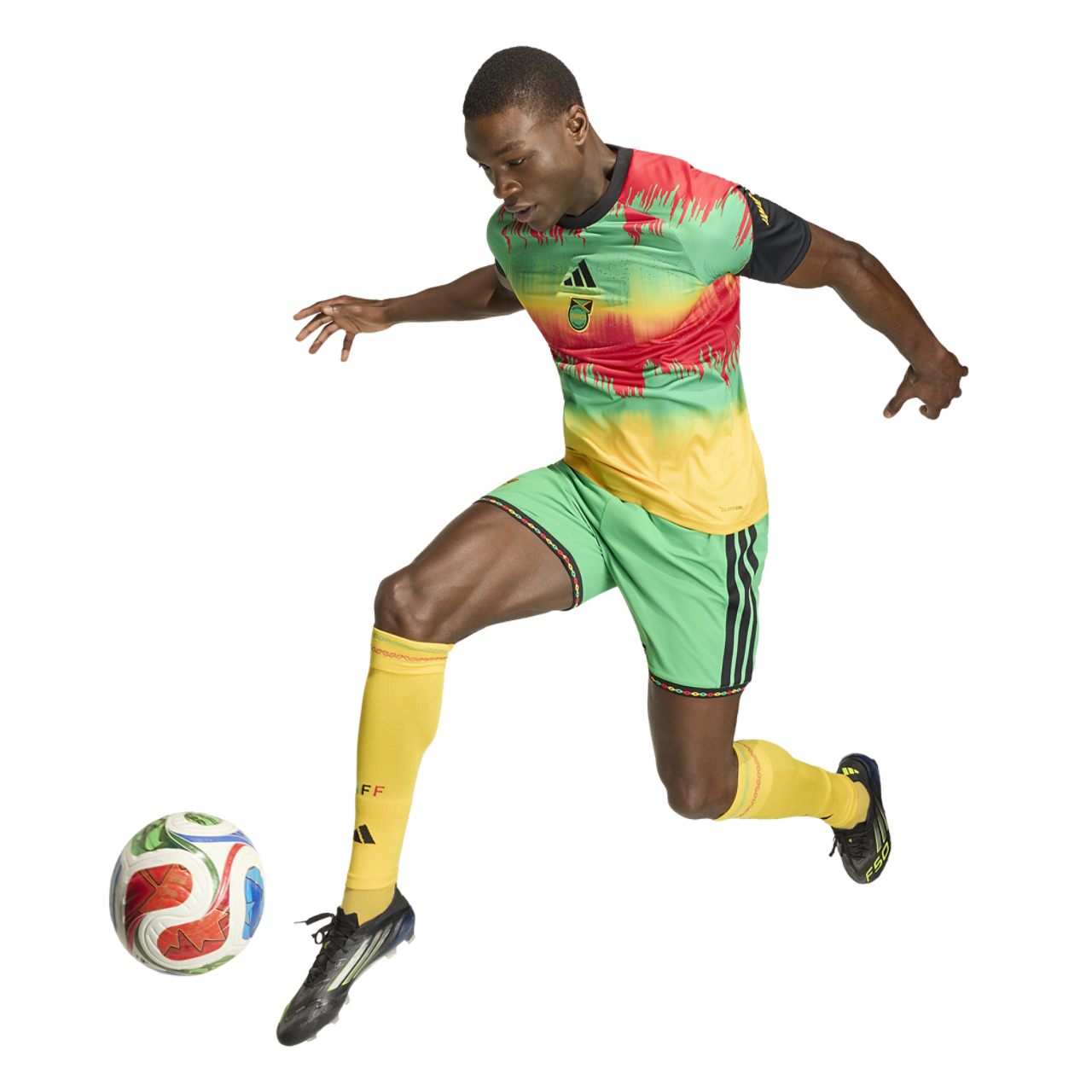 adidas Jamaica Pre Match Jersey Image 8 of 8. Tap to open photo gallery.