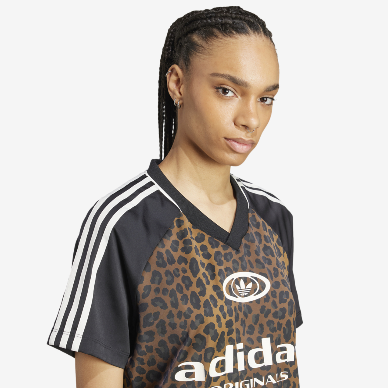 adidas Leopard Jersey Image 3 of 5. Tap to open photo gallery.