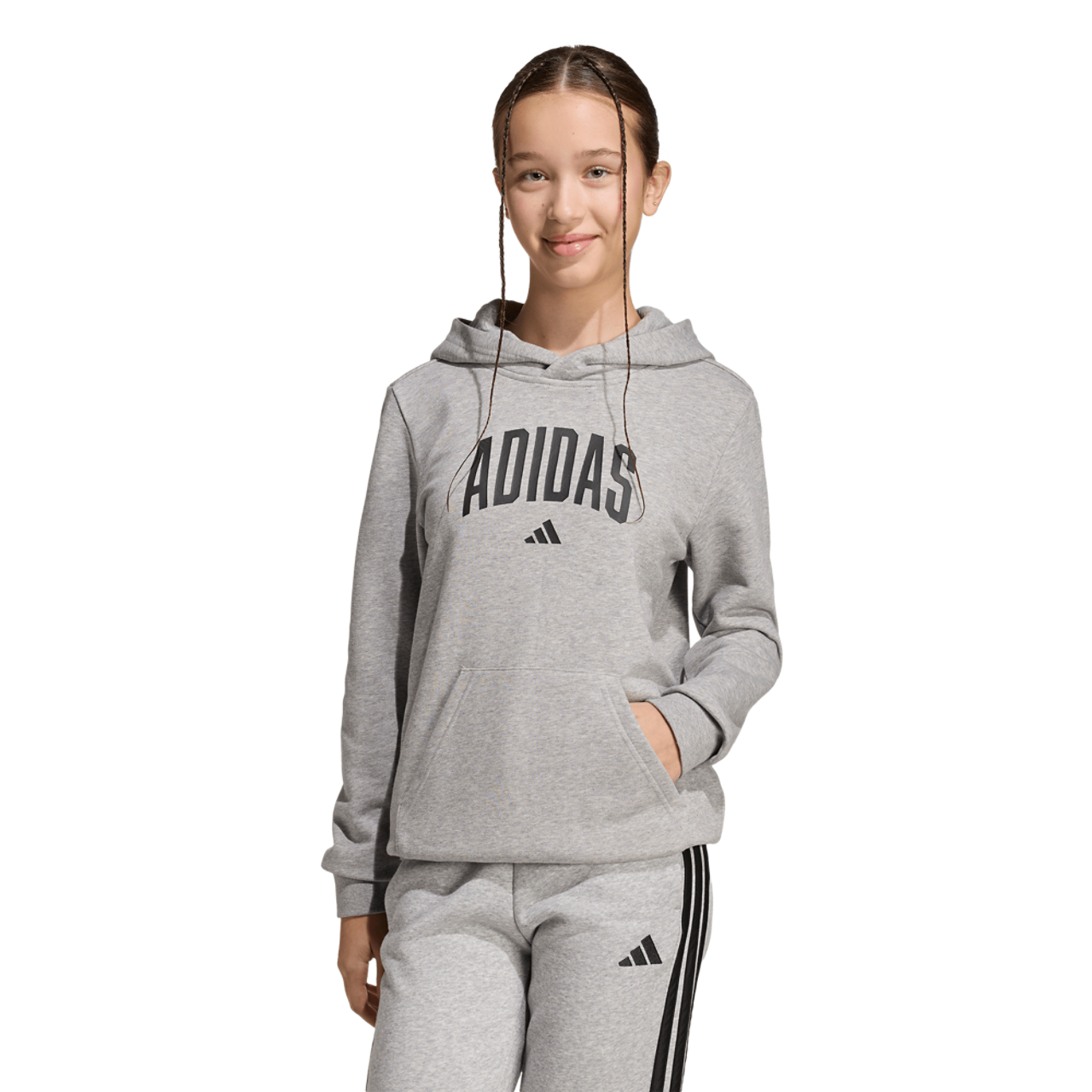 adidas Codes Collegiate Graphic Hoodie Image 1 of 6. Tap to open photo gallery.