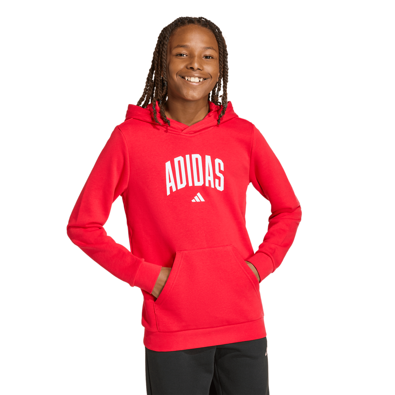 adidas Codes Collegiate Graphic Hoodie Image 1 of 6. Tap to open photo gallery.
