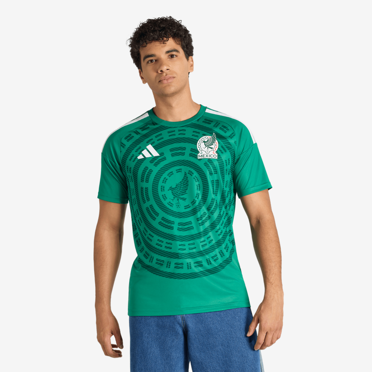 adidas Mexico 26 Home Fan Jersey Image 1 of 7. Tap to open photo gallery.