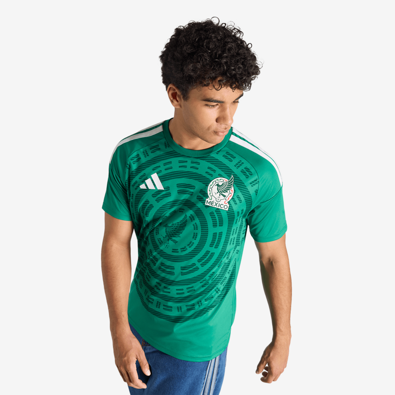 adidas Mexico 26 Home Fan Jersey Image 3 of 7. Tap to open photo gallery.
