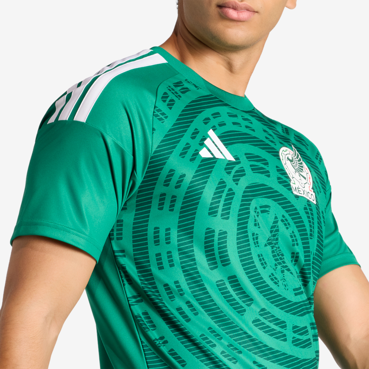 adidas Mexico 26 Home Fan Jersey Image 4 of 7. Tap to open photo gallery.