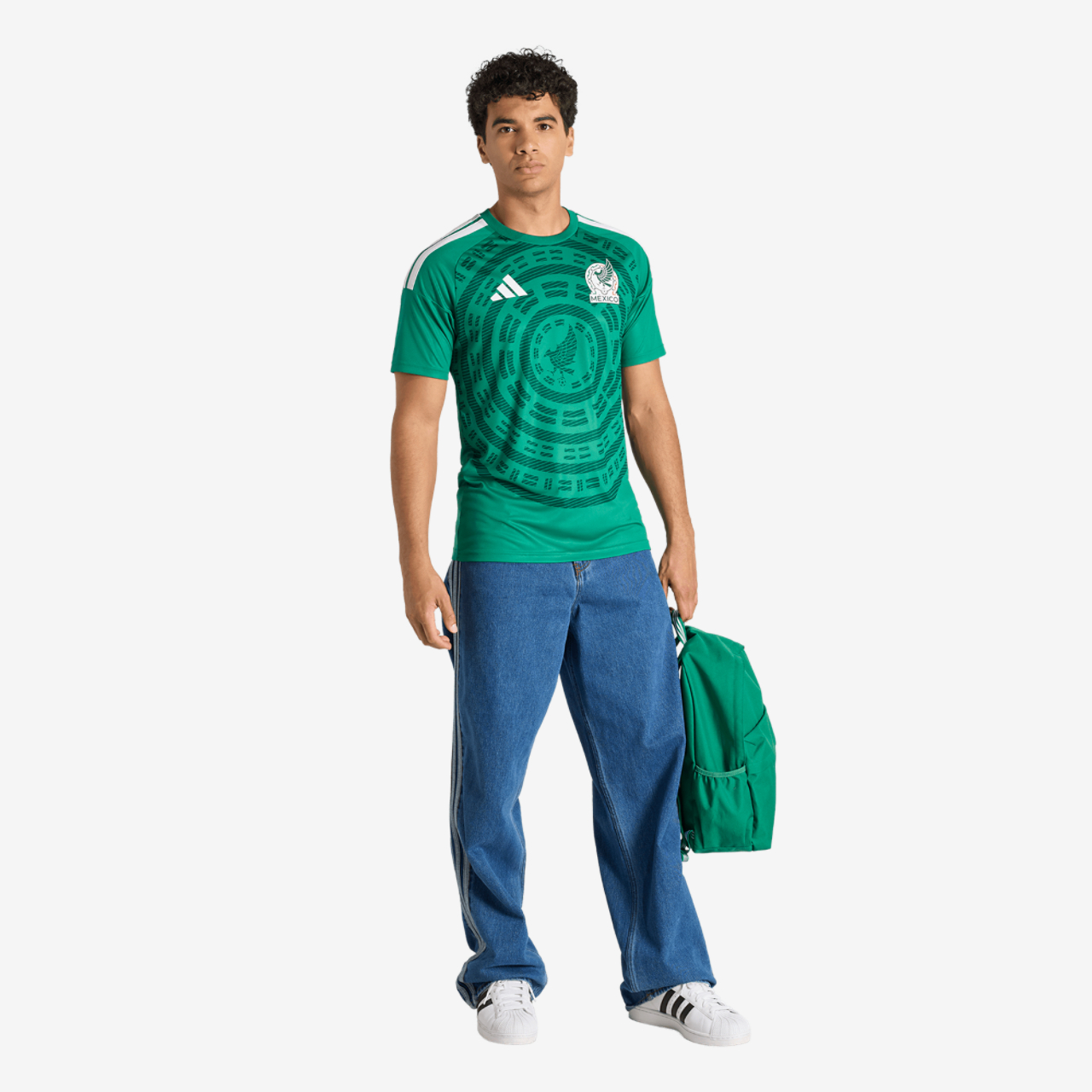 adidas Mexico 26 Home Fan Jersey Image 5 of 7. Tap to open photo gallery.