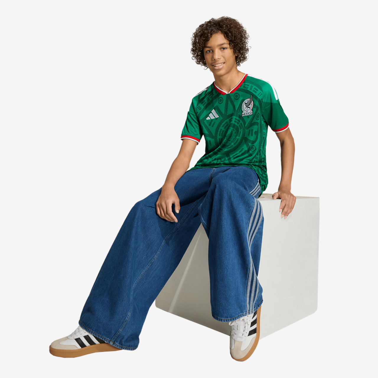 adidas World Cup Mexico Jersey Image 5 of 7. Tap to open photo gallery.
