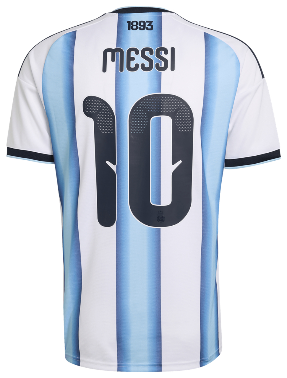 adidas Argentina 26 Home Replica Messi Jersey Image 1 of 2. Tap to open photo gallery.