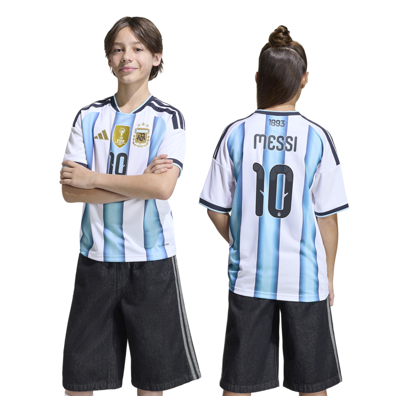 adidas Argentina World Cup Home Jersey Image 1 of 8. Tap to open photo gallery.