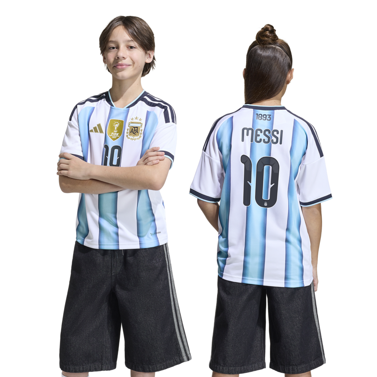 adidas Argentina World Cup Home Jersey Image 1 of 8. Tap to open photo gallery.