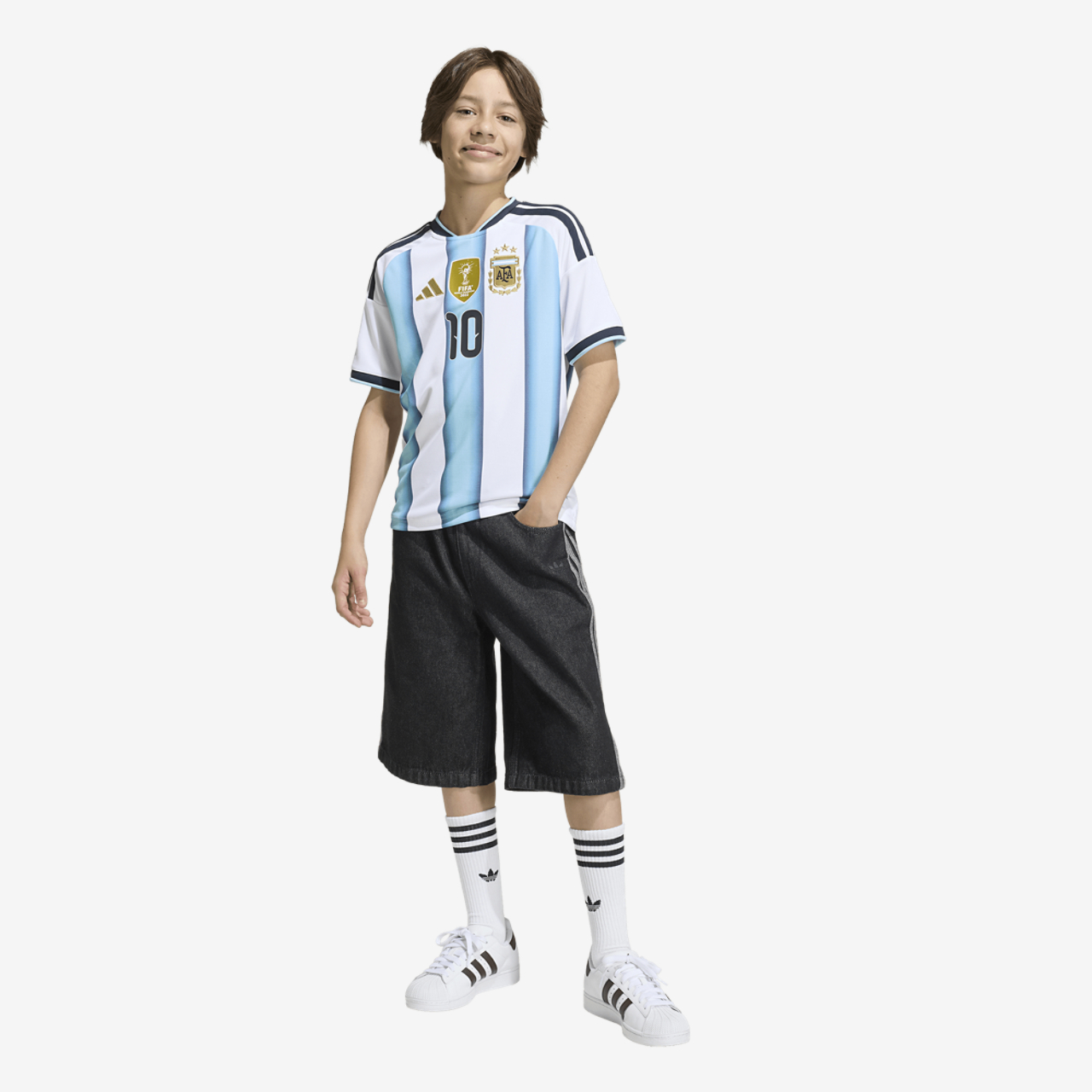 adidas Argentina World Cup Home Jersey Image 6 of 8. Tap to open photo gallery.