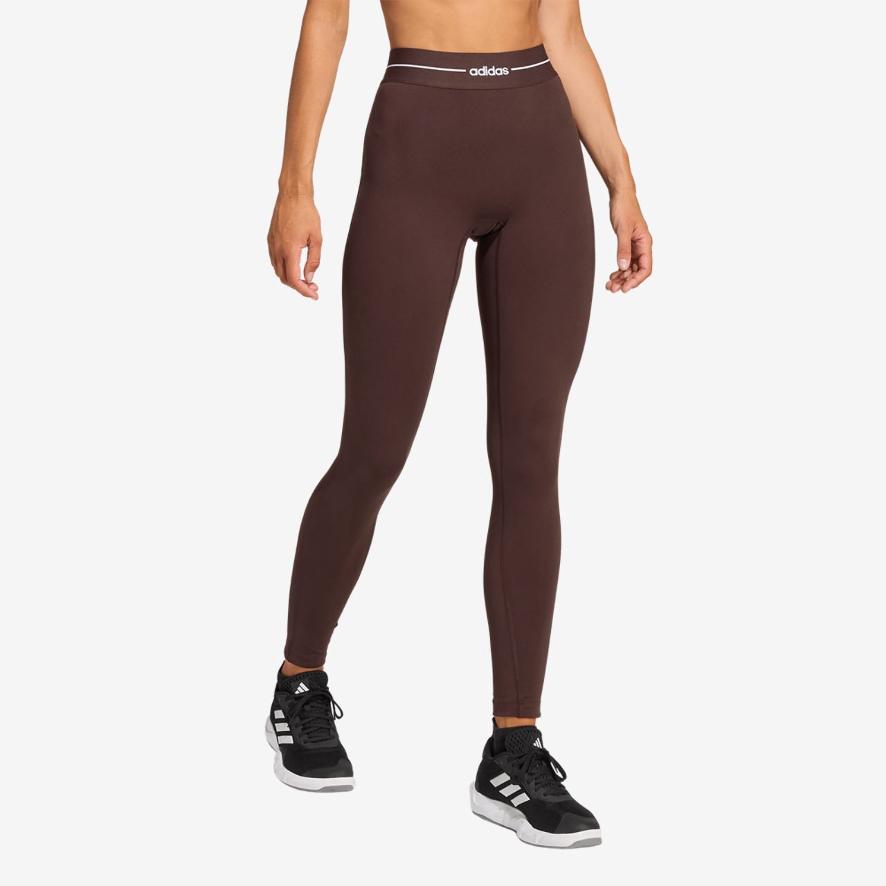 adidas Hyperglam Training Leggings Image 1 of 6. Tap to open photo gallery.