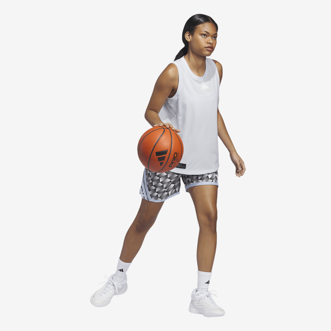 adidas Crazy Lite Kaleidoscope All Over Print Shorts Image 5 of 6. Tap to open photo gallery.