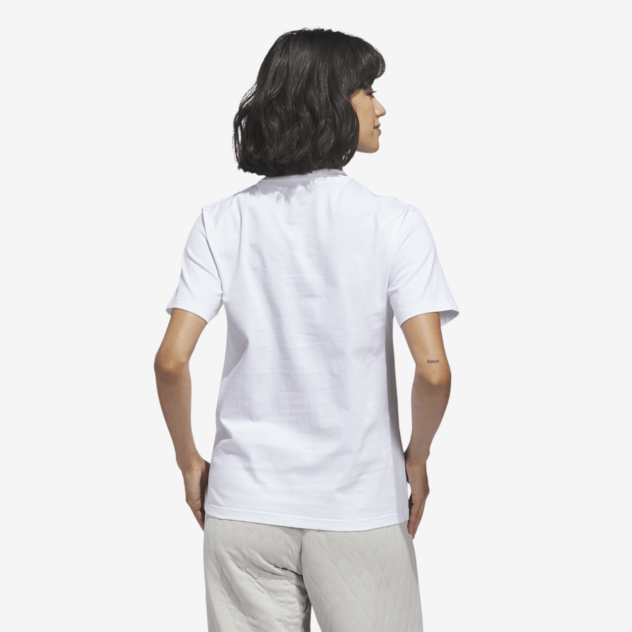 adidas Wester Florals Graphic T-Shirt Image 2 of 6. Tap to open photo gallery.