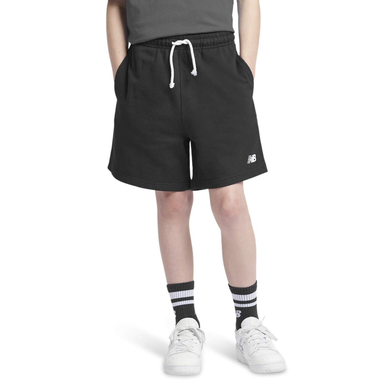 New Balance French Terry Fleece Short Image 1 of 8. Tap to open photo gallery.