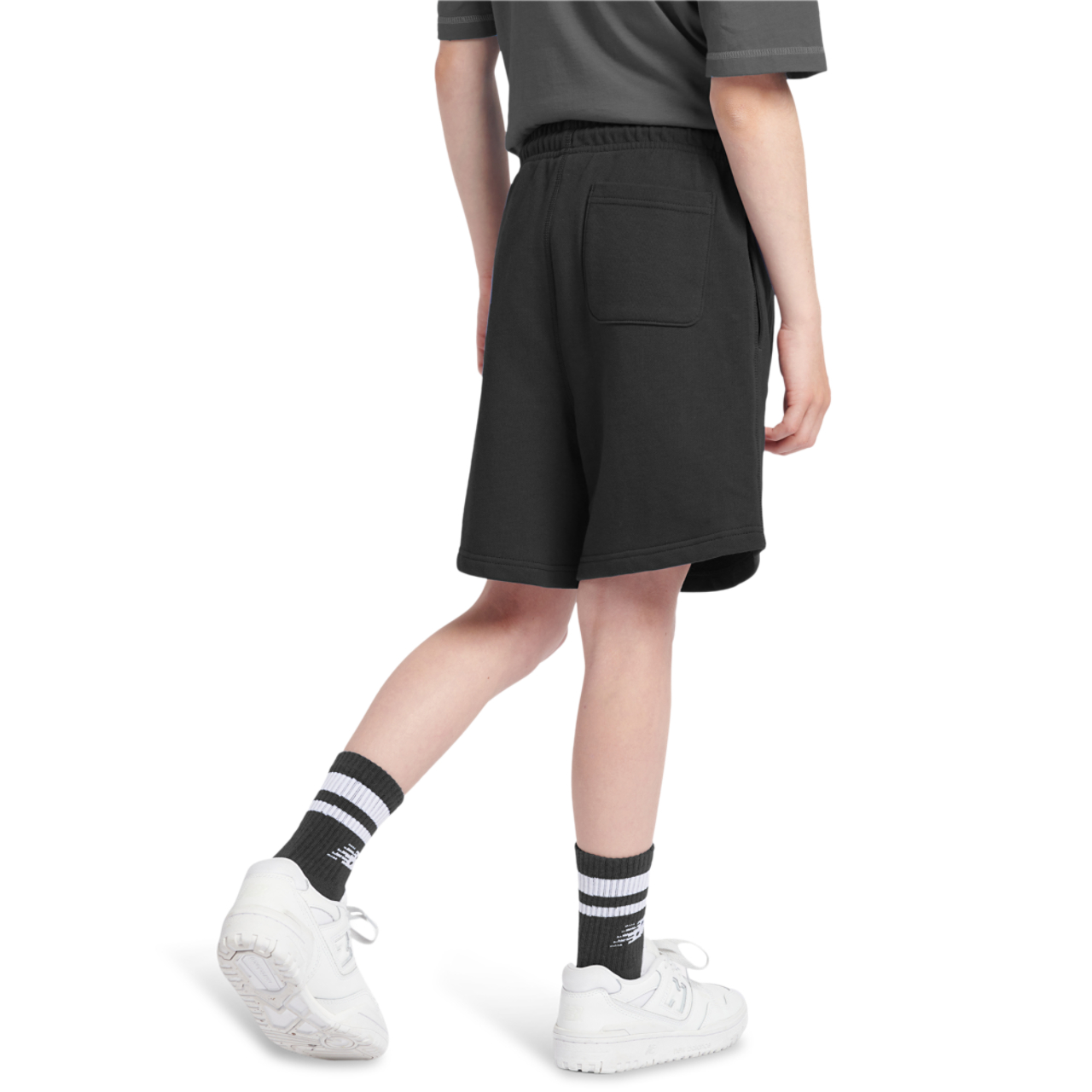 New Balance French Terry Fleece Short Image 2 of 8. Tap to open photo gallery.