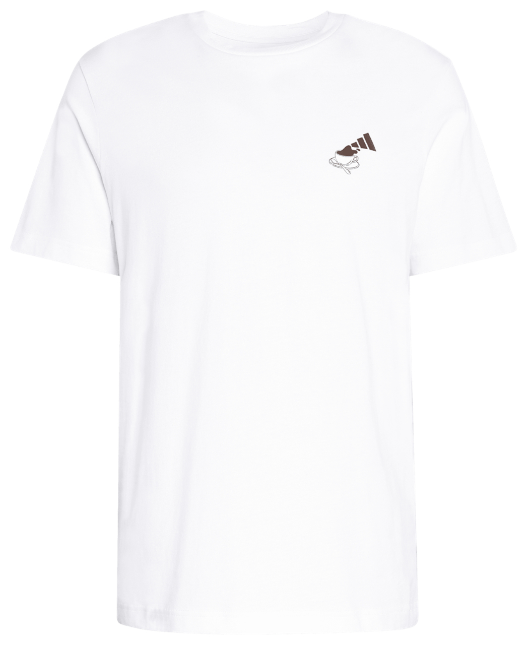 adidas Coffee Cheesecake Graphic T-Shirt Image 7 of 7. Tap to open photo gallery.