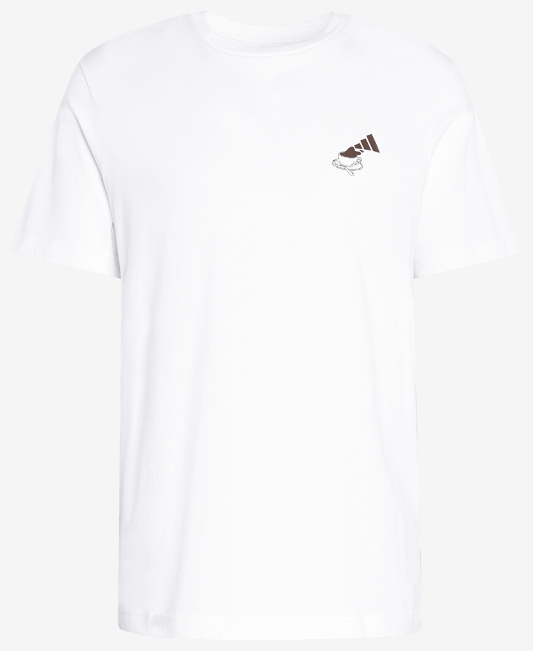 adidas Coffee Cheesecake Graphic T-Shirt Image 7 of 7. Tap to open photo gallery.