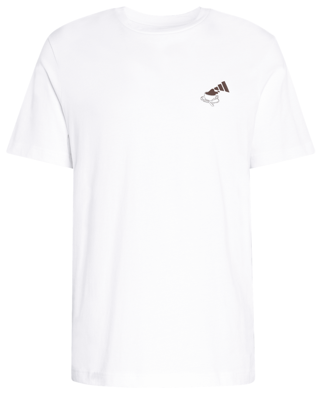 adidas Coffee Cheesecake Graphic T-Shirt Image 7 of 7. Tap to open photo gallery.