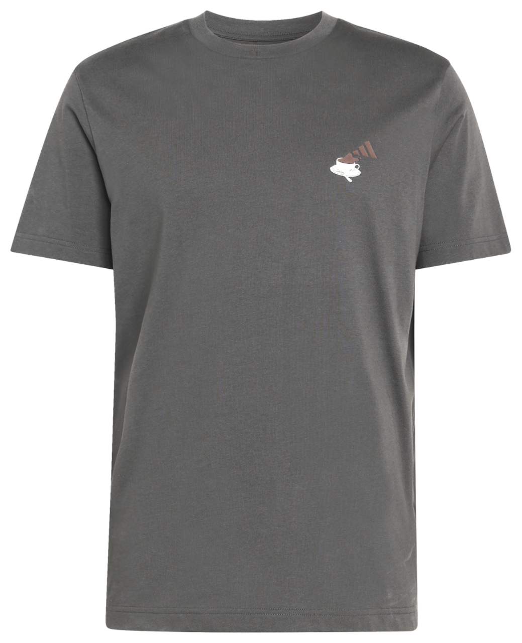 adidas Coffee Cheesecake Graphic T-Shirt Image 7 of 7. Tap to open photo gallery.