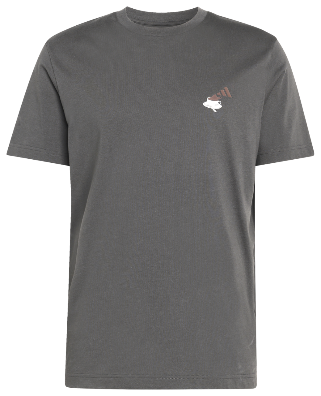 adidas Coffee Cheesecake Graphic T-Shirt Image 7 of 7. Tap to open photo gallery.