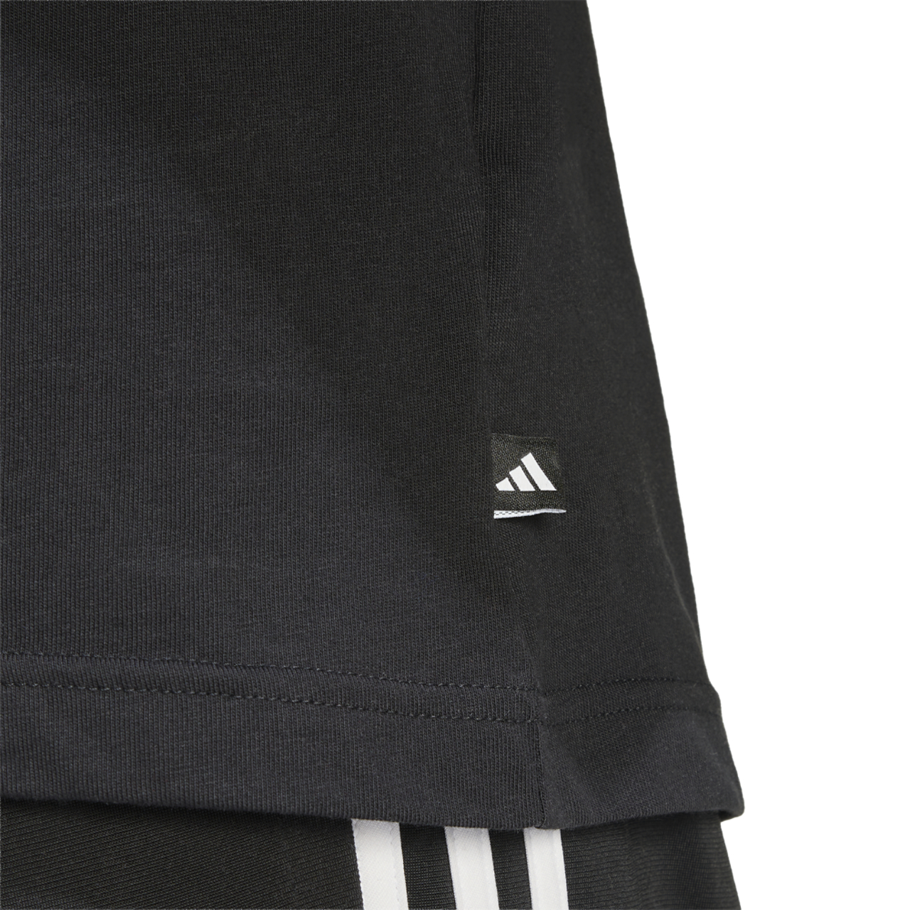adidas Mini Embroidery Graphic T-Shirt Image 4 of 6. Tap to open photo gallery.