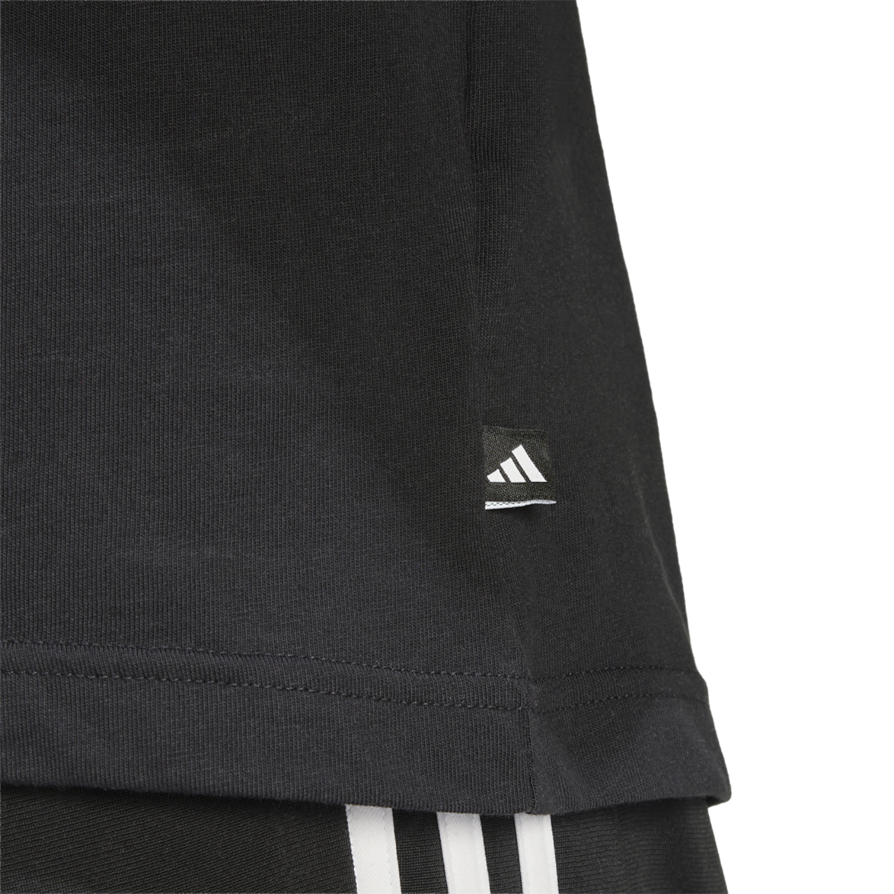 adidas Mini Embroidery Graphic T-Shirt Image 4 of 6. Tap to open photo gallery.
