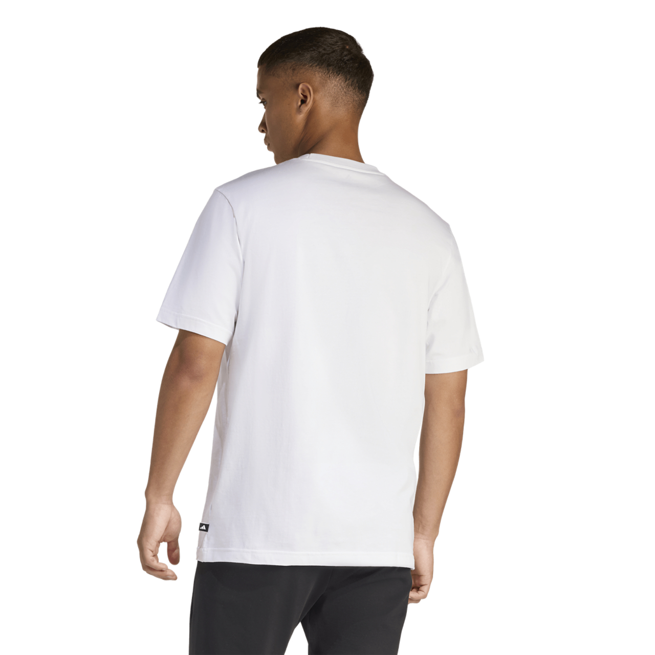 adidas Mini Embroidery Graphic T-Shirt Image 3 of 7. Tap to open photo gallery.