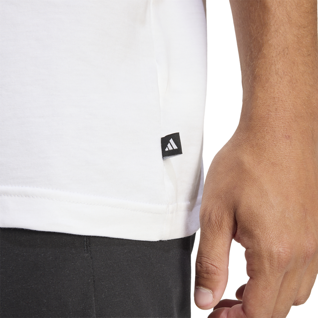 adidas Mini Embroidery Graphic T-Shirt Image 5 of 7. Tap to open photo gallery.