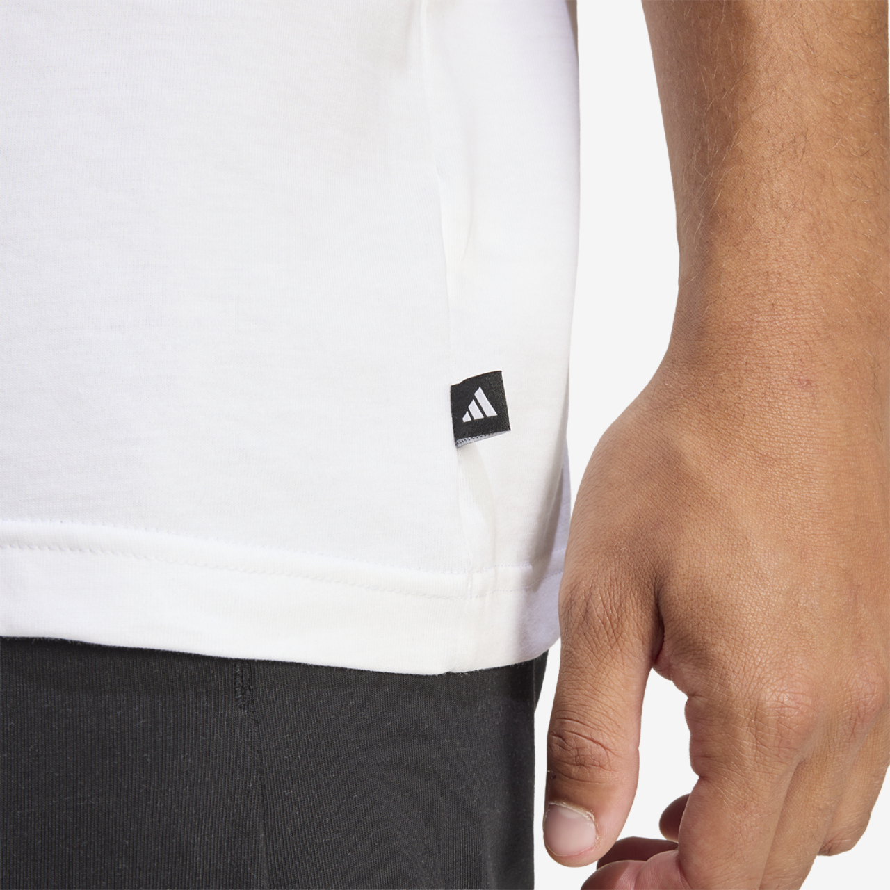 adidas Mini Embroidery Graphic T-Shirt Image 5 of 7. Tap to open photo gallery.