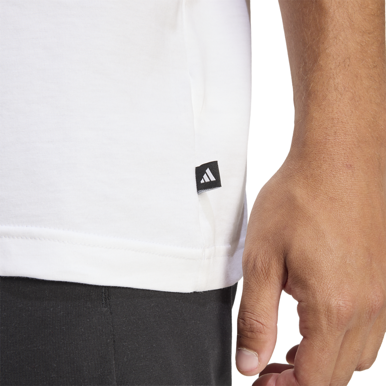 adidas Mini Embroidery Graphic T-Shirt Image 5 of 7. Tap to open photo gallery.