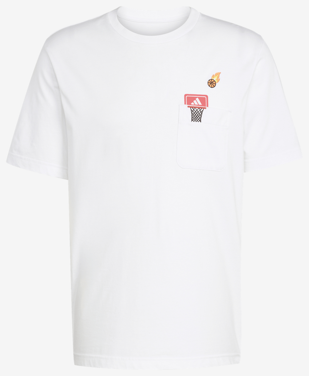 adidas Mini Embroidery Graphic T-Shirt Image 7 of 7. Tap to open photo gallery.