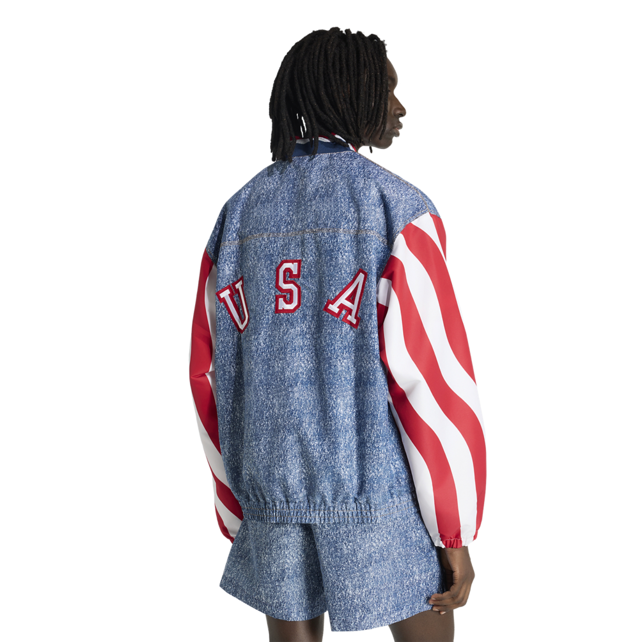 adidas US Denim Graphic Jacket - Men's | Champs Sports