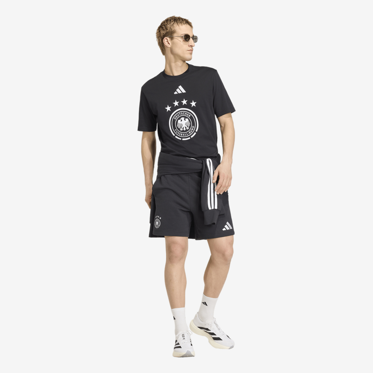 adidas Germany Alphaskin Graphic Tee Image 3 of 6. Tap to open photo gallery.