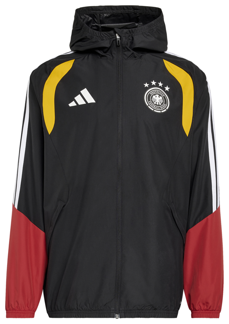 adidas Germany 26 Tiro All Weather Jacket Image 6 of 6. Tap to open photo gallery.