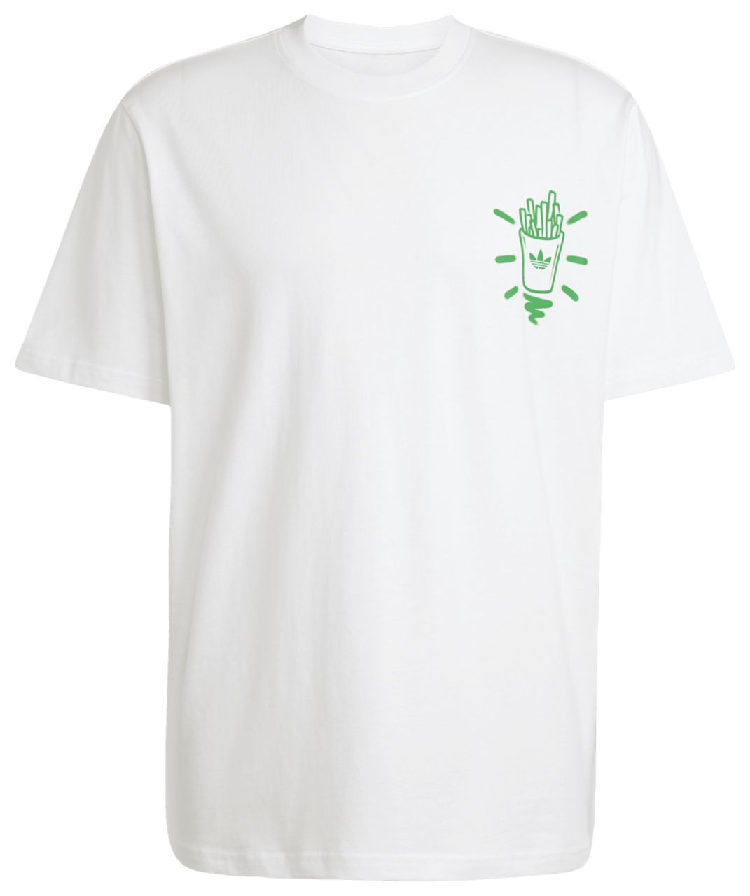 adidas Hamburger Graphic T-Shirt Image 1 of 4. Tap to open photo gallery.