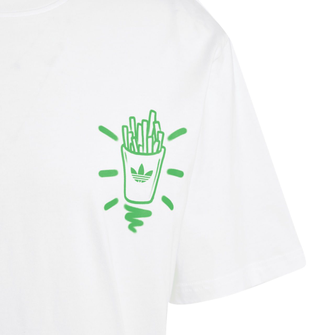 adidas Hamburger Graphic T-Shirt Image 3 of 4. Tap to open photo gallery.