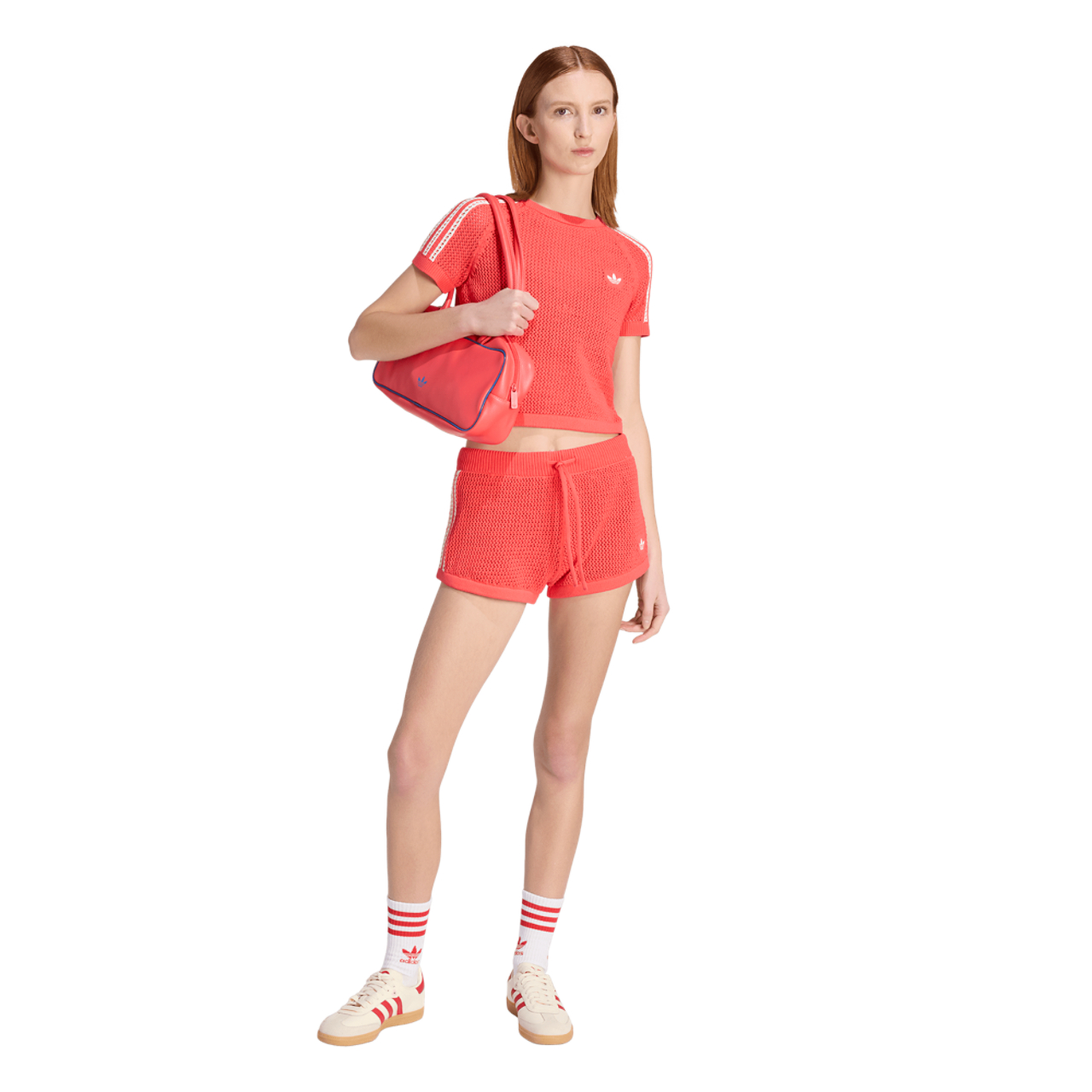adidas Originals Knitted Crochet Shorts - Women's | Foot Locker