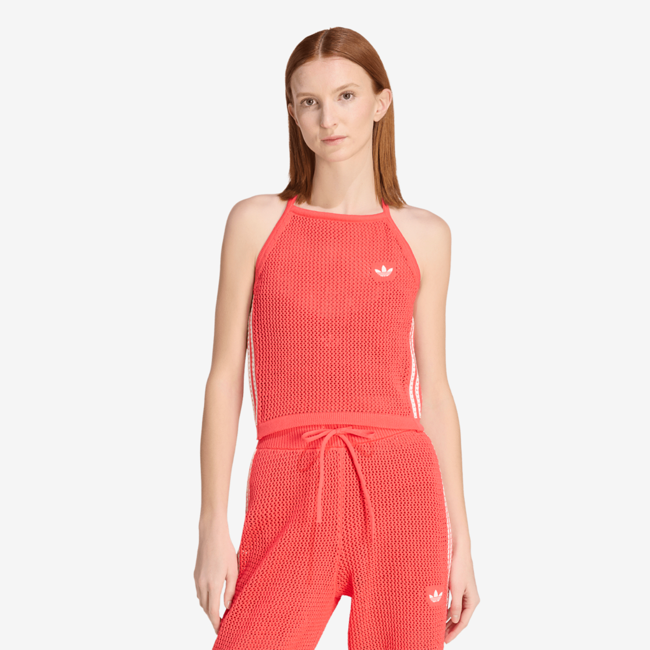 adidas Originals Knitted Crochet Shorts Image 1 of 6. Tap to open photo gallery.