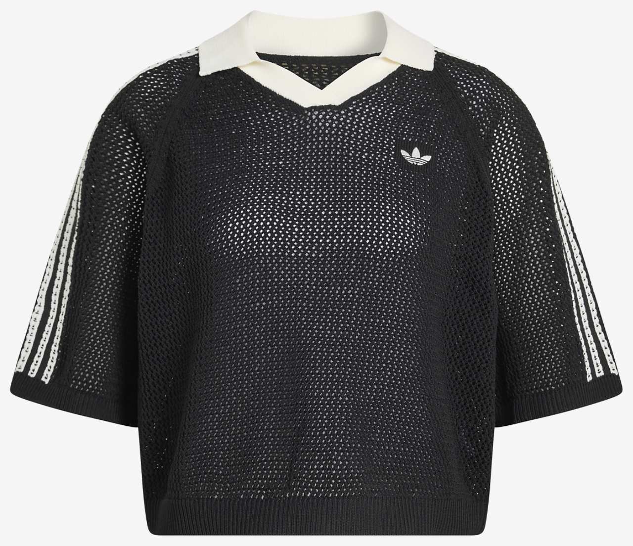 adidas Crochet Polo Image 7 of 7. Tap to open photo gallery.