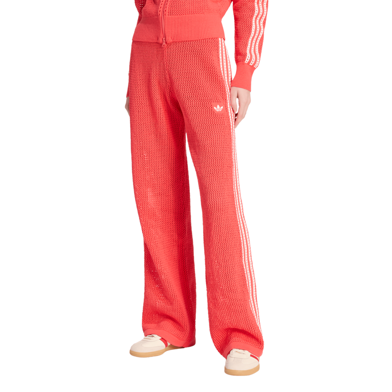 adidas Originals Knitted Crochet Firebird Track Pants - Women's