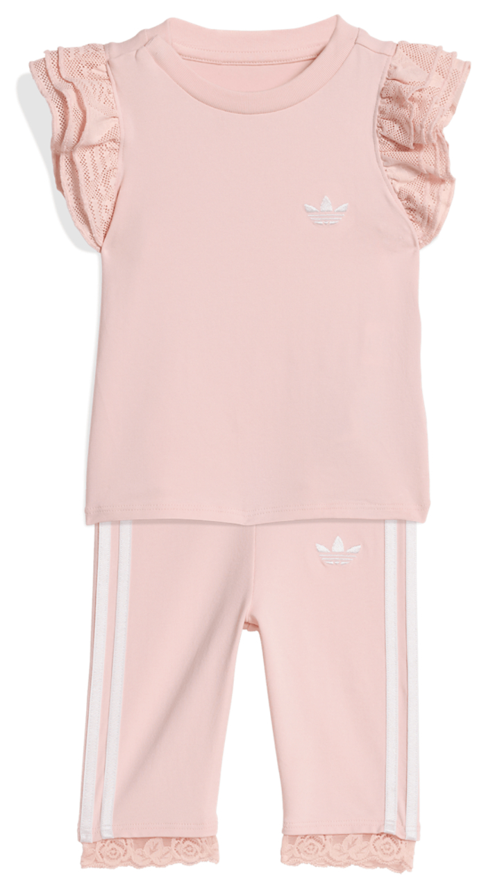 adidas Tights & T-Shirt Set Image 1 of 4. Tap to open photo gallery.