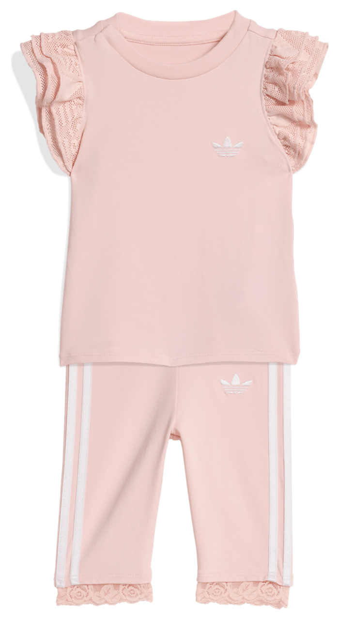 adidas Tights & T-Shirt Set Image 1 of 4. Tap to open photo gallery.