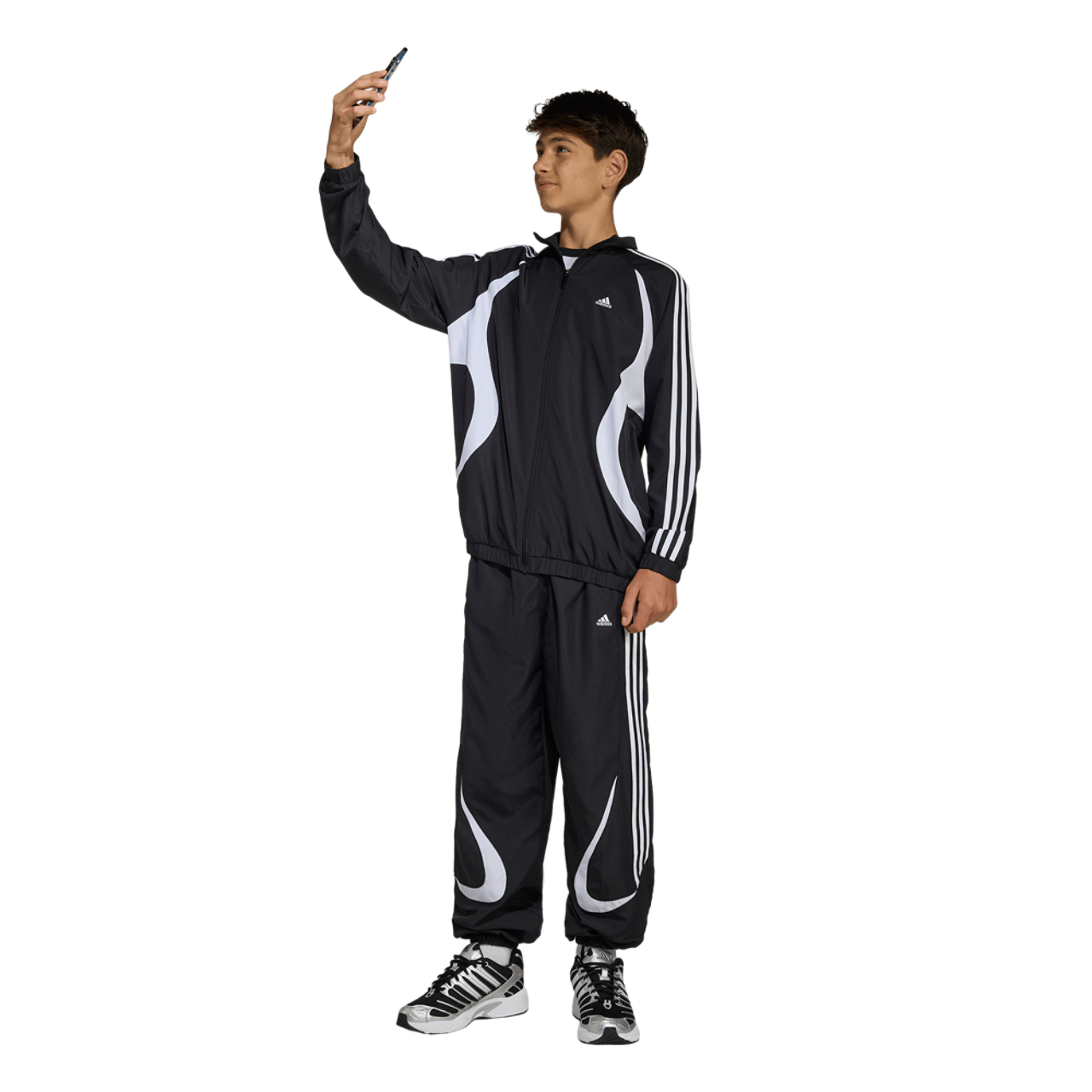 adidas Originals Teamgeist Loose Track Top Image 5 of 6. Tap to open photo gallery.