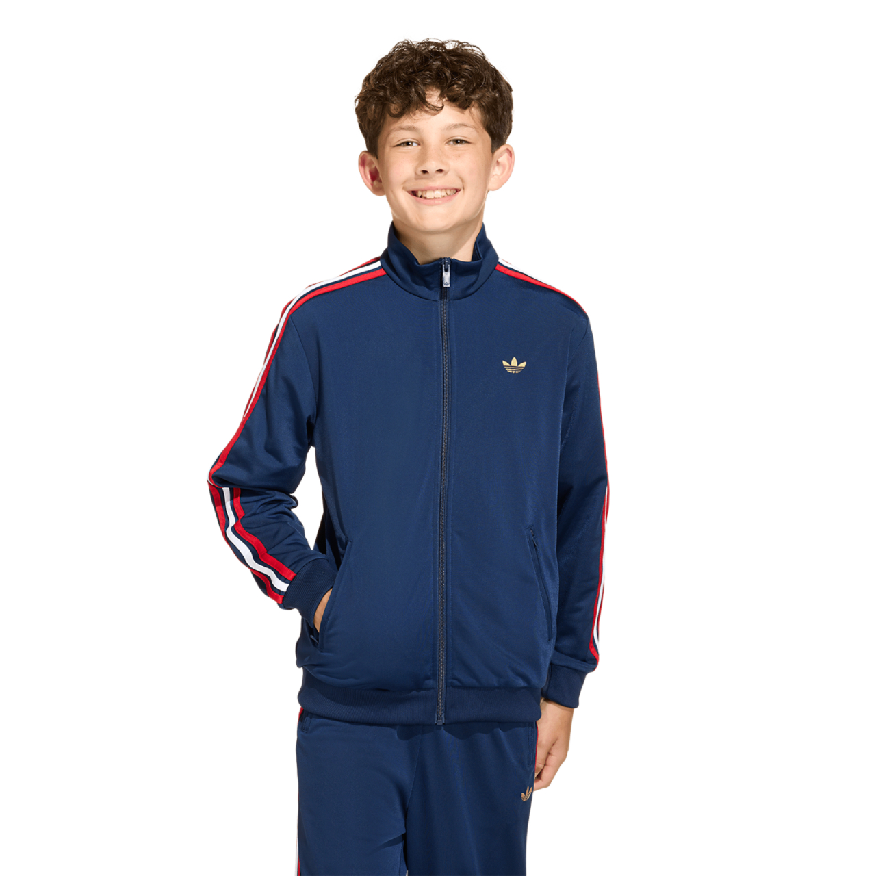 adidas Originals Firebird Loose Track Top Image 1 of 6. Tap to open photo gallery.